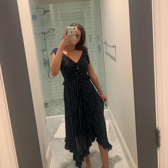 ICONS Day Ruffle Midi Objects of Devotion Dress - Picture 6 of 10